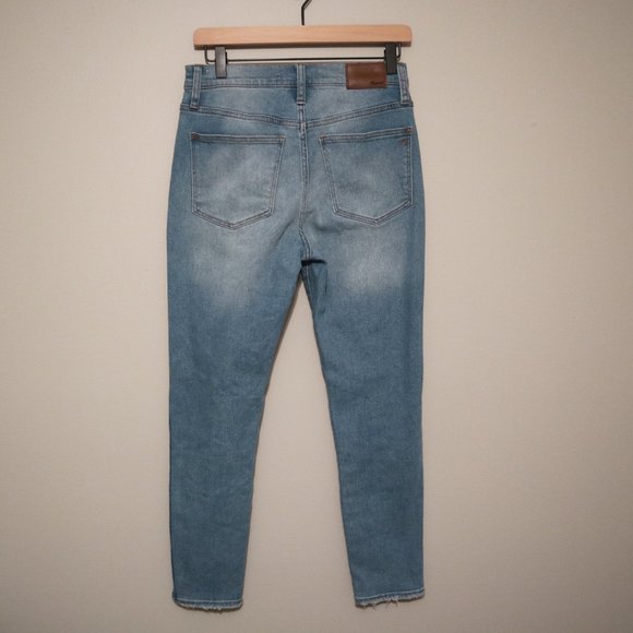 Madewell 10" High-Rise Skinny Crop Horne Wash 28 - Picture 4 of 7